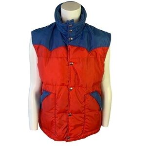 COMFY  SLEEVELESS BOMBER VINTAGE JACKET PRIME GOOSE DOWN INSULATED SIZE SMALL